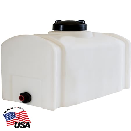 Buyers Products 26 Gallon Domed Storage Tank - 26x18x19 Inch 82123899
